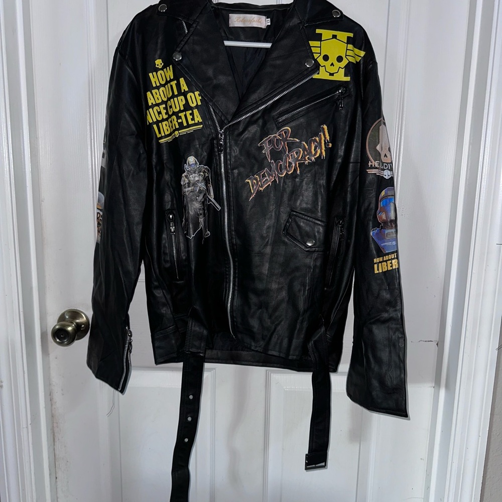HELLDIVERS Black Graphic Jacket